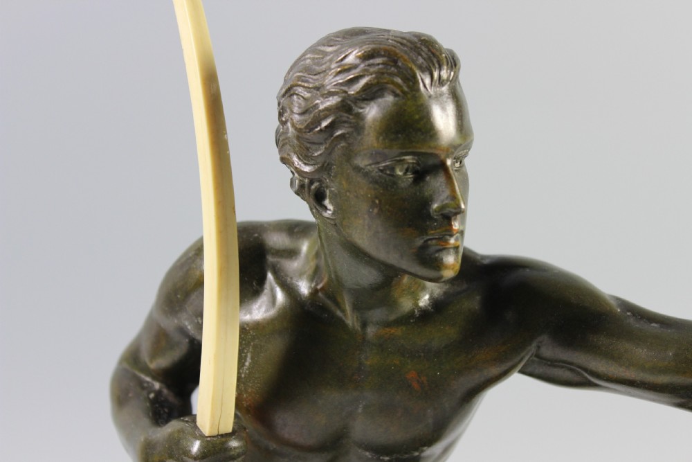 Uriano, French Art Deco Hunter c.1920-30s View VI