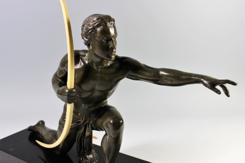 Uriano, French Art Deco Hunter c.1920-30s View VII