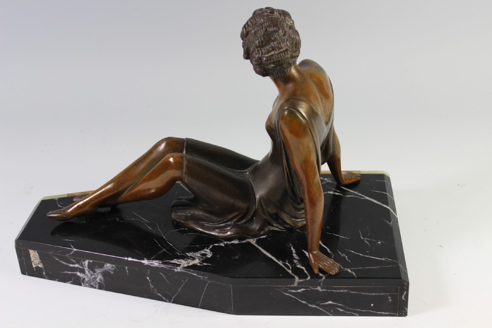 Cipriani, French Art Deco Female Figure, c1920-30 View III