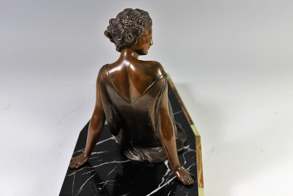 Cipriani, French Art Deco Female Figure, c1920-30 View IV