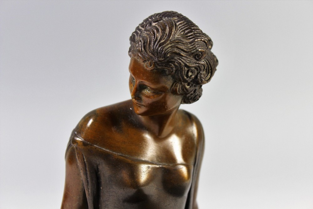 Cipriani, French Art Deco Female Figure, c1920-30 View VI