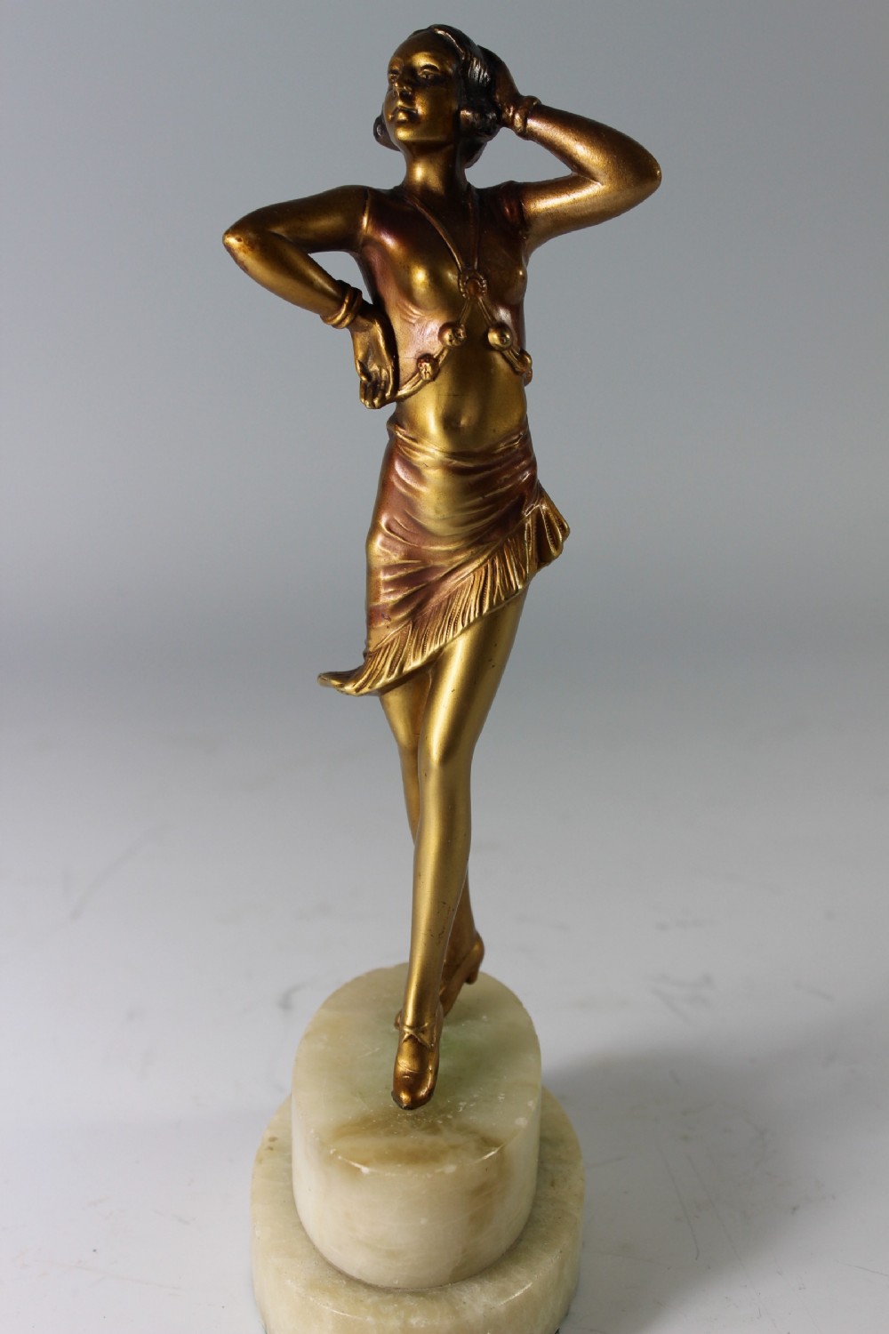 Lorenzl style art deco Spanish dancer, circa 1930 View II