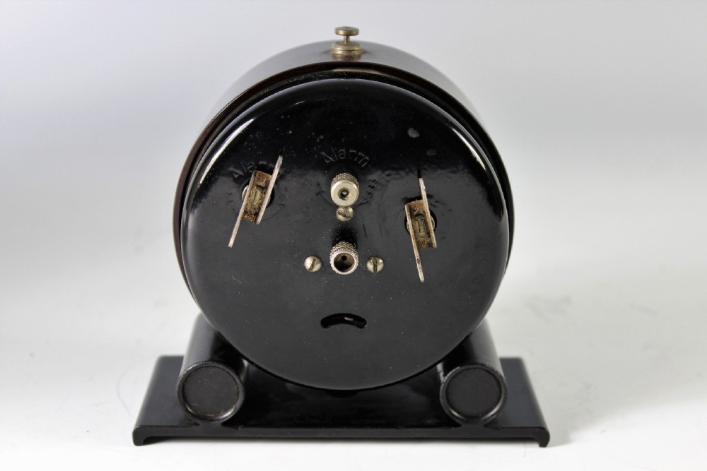 French Art Deco Bakelite Alarm Clock c.1930's View II
