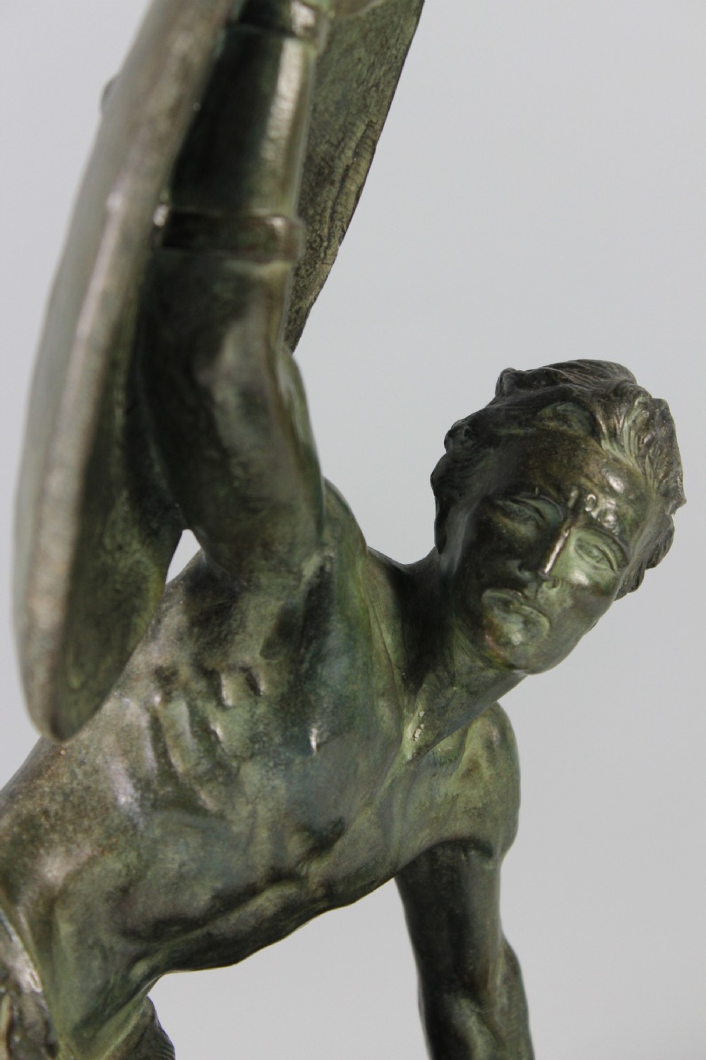 Roncourt, French Art Deco Warrior c.1920-30s View V
