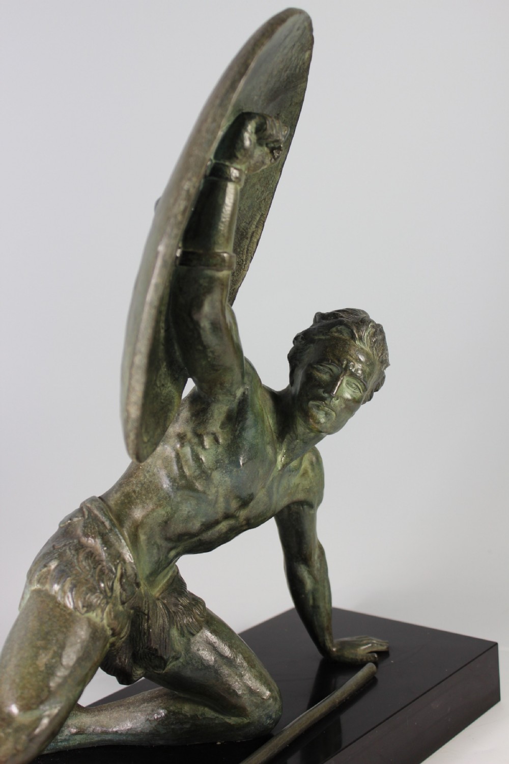 Roncourt, French Art Deco Warrior c.1920-30s View VI