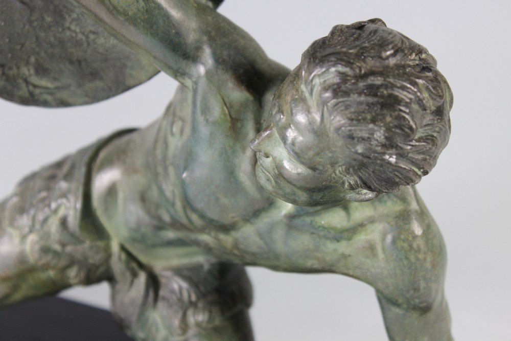 Roncourt, French Art Deco Warrior c.1920-30s View VIII