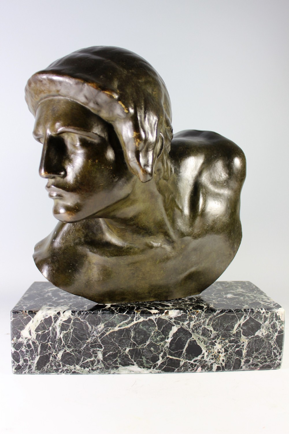 Constant Roux 'Gladiator' 'Life Size' Bronze Sculpture c.1920