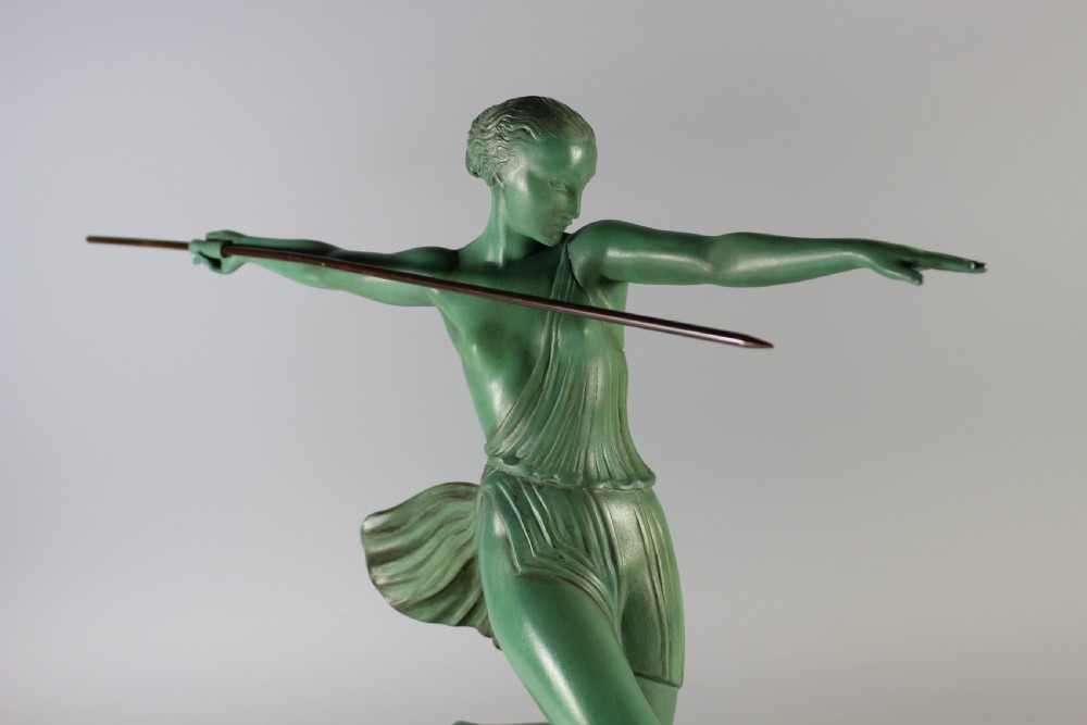 Le Faguays, French Art Deco Diana Huntress c.1930 View III