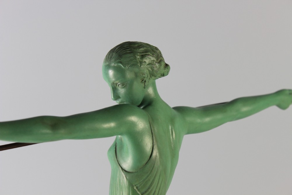 Le Faguays, French Art Deco Diana Huntress c.1930 View VII