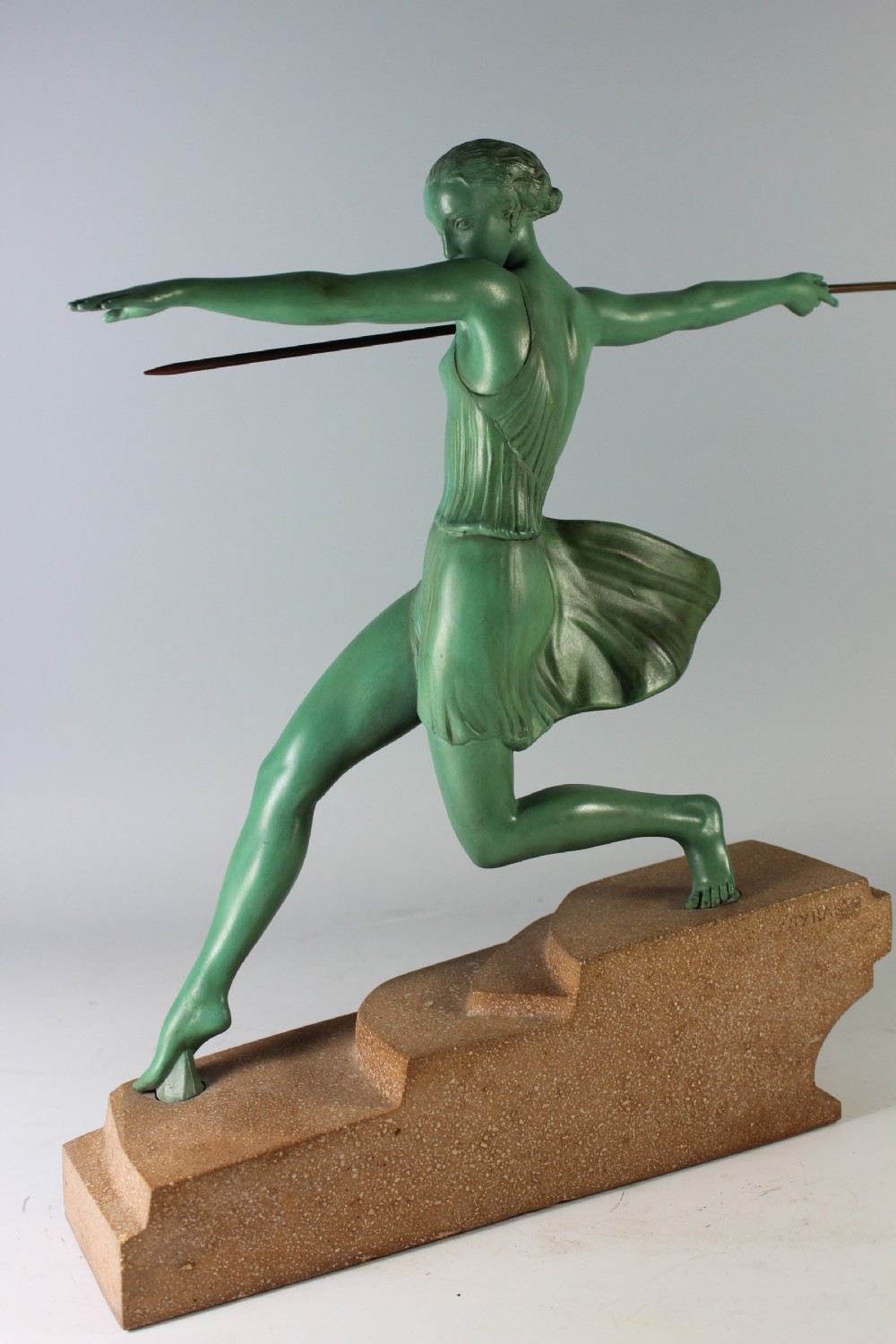 Le Faguays, French Art Deco Diana Huntress c.1930 View VIII