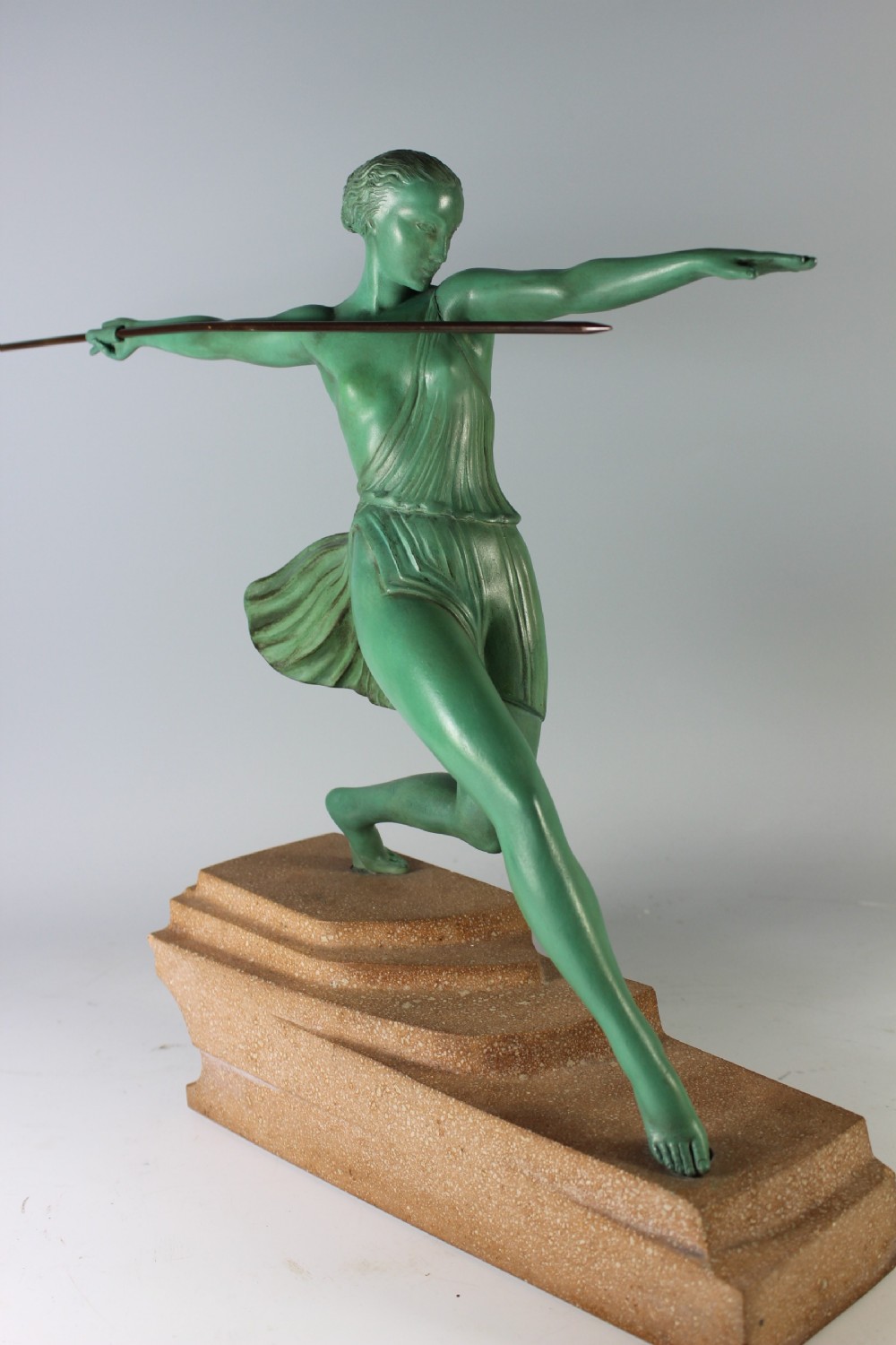 Le Faguays, French Art Deco Diana Huntress c.1930 View X