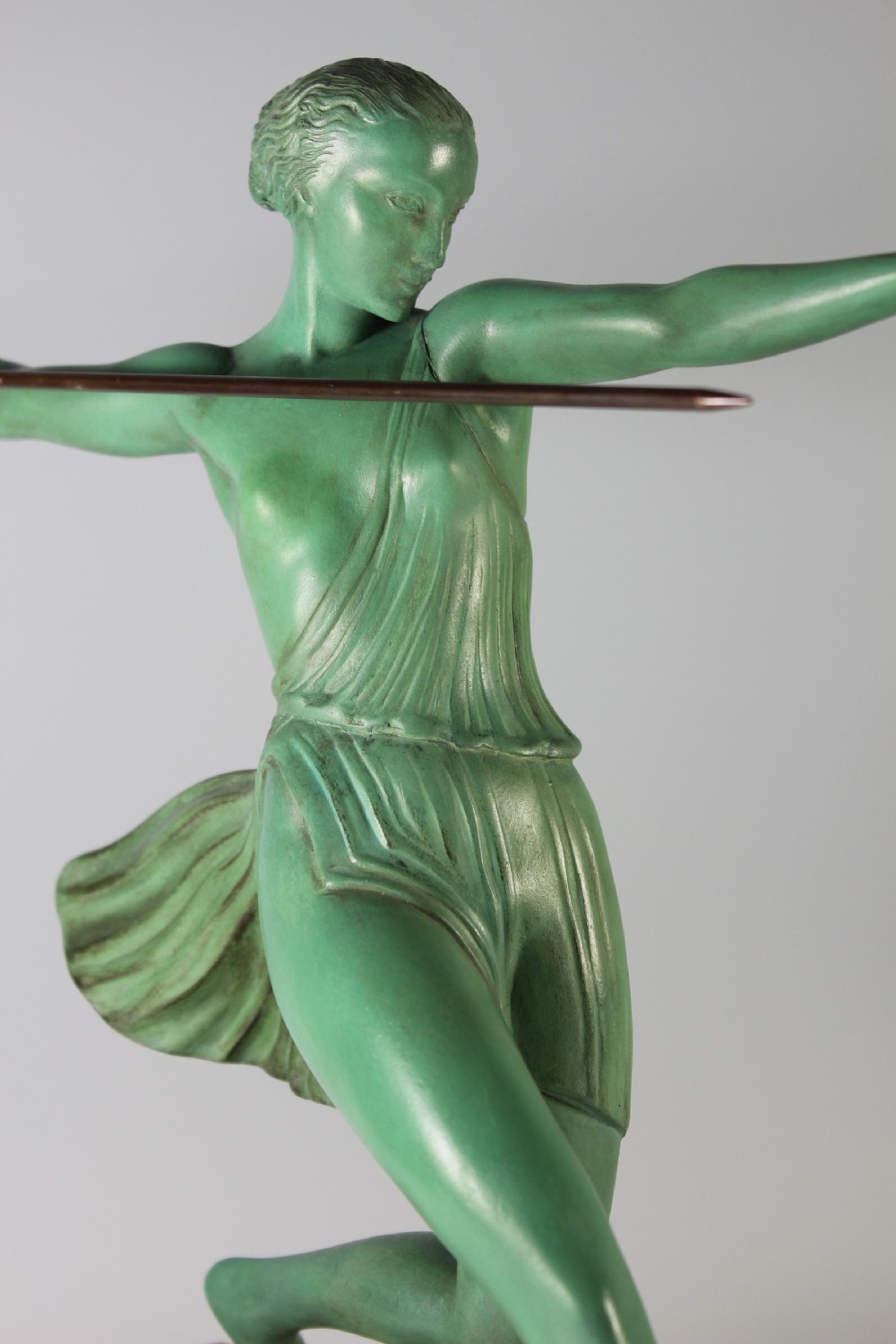 Le Faguays, French Art Deco Diana Huntress c.1930 View XI