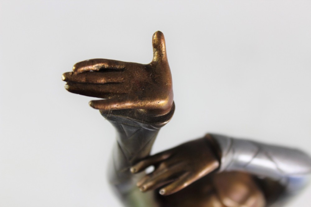 Rare Lorenzl Austrian Cold-painted Bronze Dancer c.1930 View XII