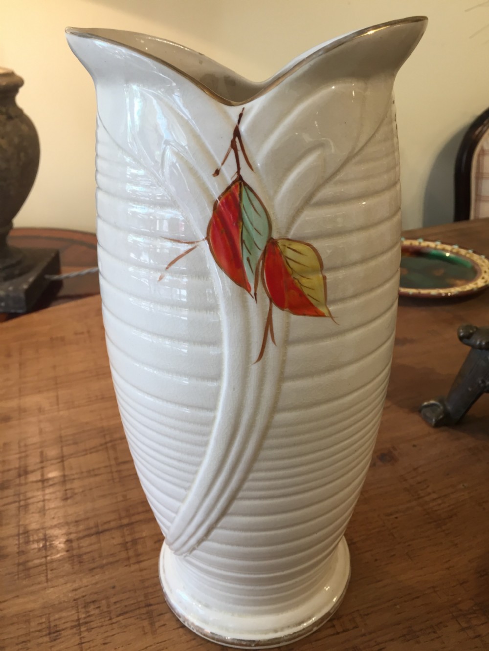 Arthur Wood Art Deco Vase c.1930 View III