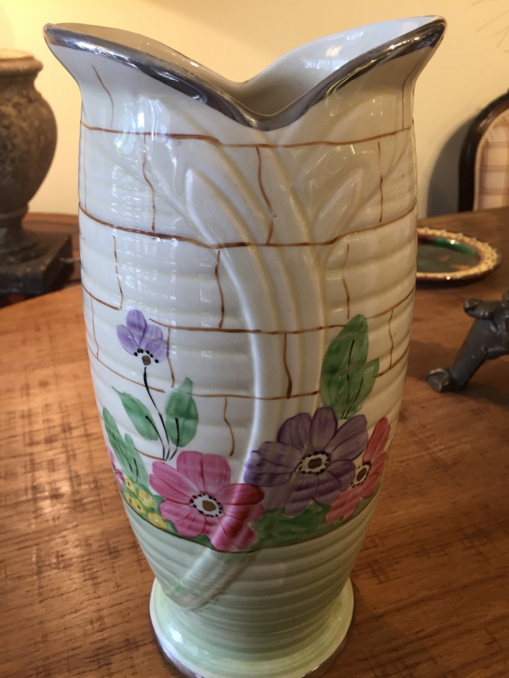 Arthur Wood Art Deco Vase c.1930 View II