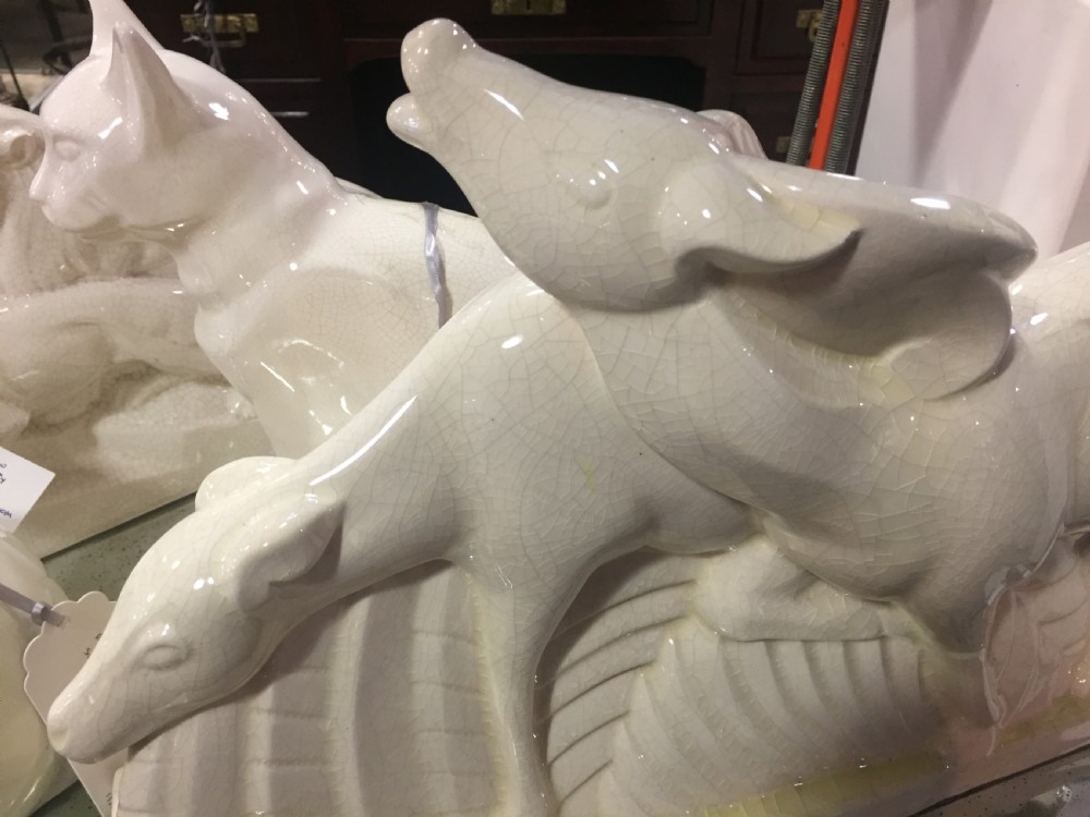 Lemanceau French Art Deco Deer c1920 View III
