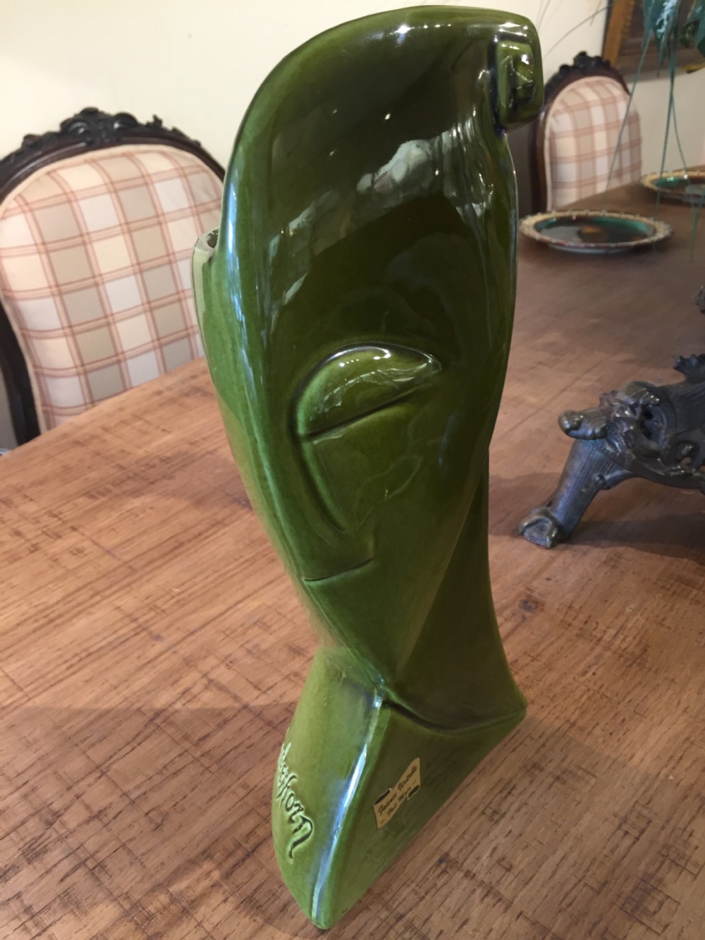 Niederkorn, Rare Cubist Vase c.1920. Limited edition. Certified. View II