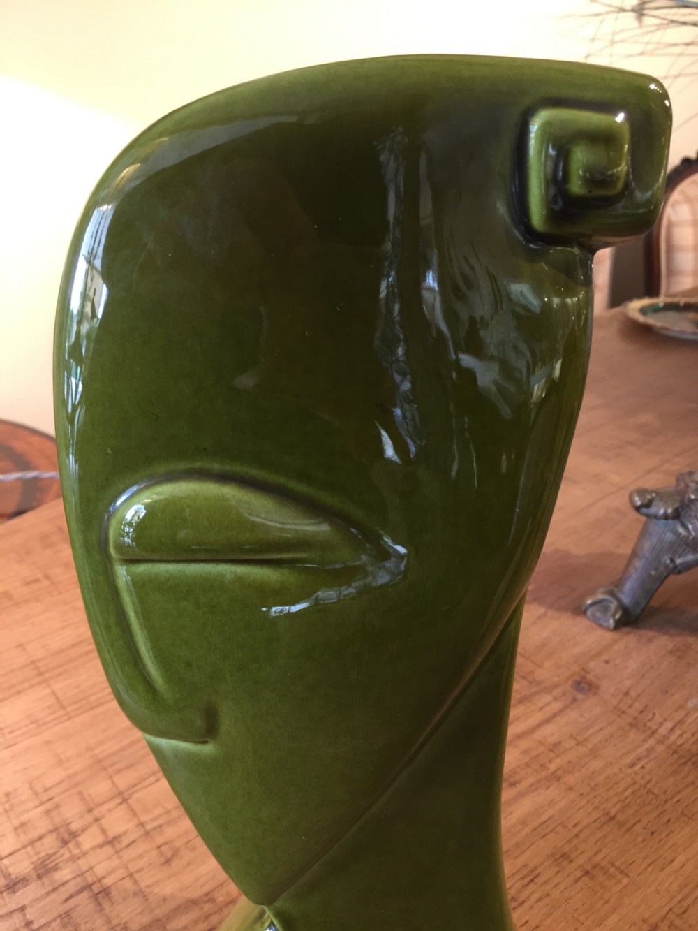 Niederkorn, Rare Cubist Vase c.1920. Limited edition. Certified. View VII