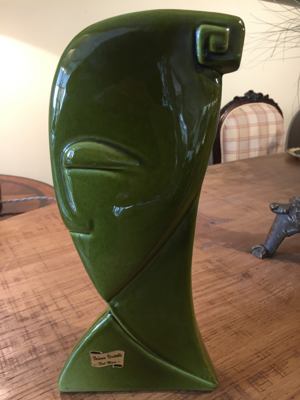 Niederkorn, Rare Cubist Vase c.1920. Limited edition. Certified. View IX