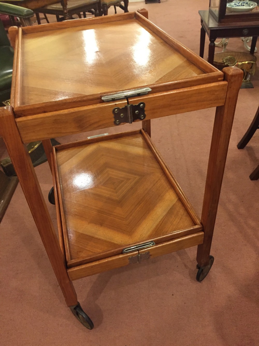 Art Deco period 'Collapsible' Serving Trolley c.1930 View IV
