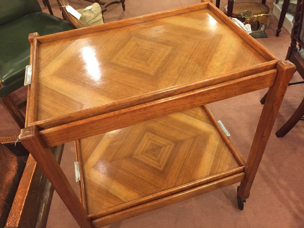 Art Deco period 'Collapsible' Serving Trolley c.1930 View VI