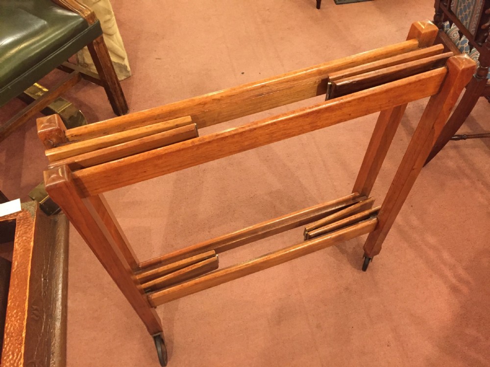 Art Deco period 'Collapsible' Serving Trolley c.1930 View VII