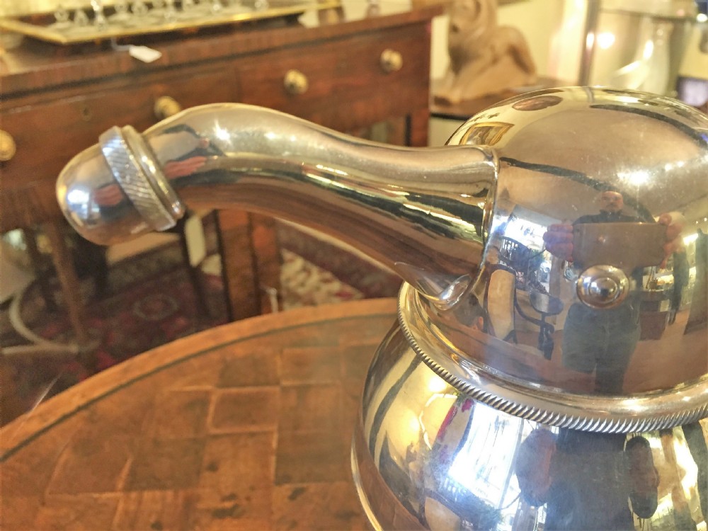 Original Art Deco Silver Plated Penguin Cocktail Shaker c.1930 View IV