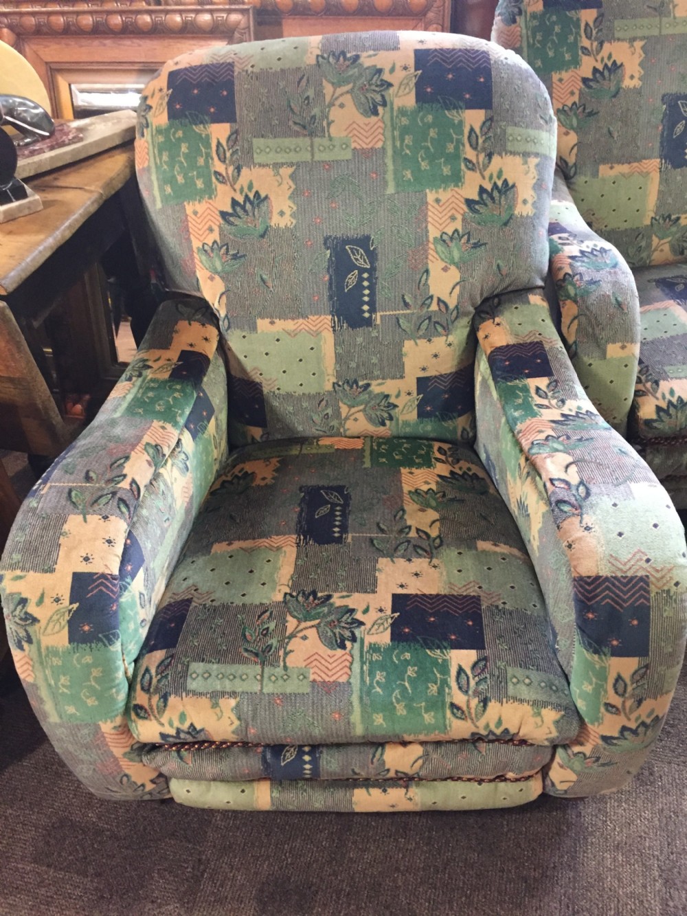 Pair of Art Deco Armchairs in very good condition c.1930 View V