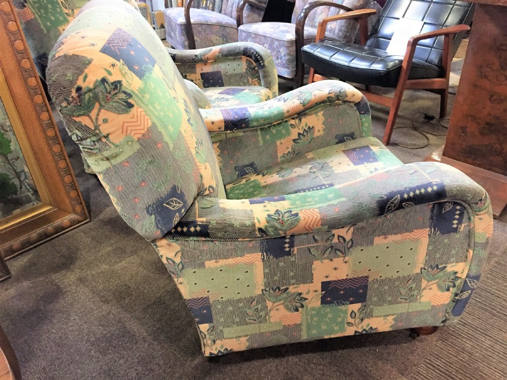Pair of Art Deco Armchairs in very good condition c.1930 View X