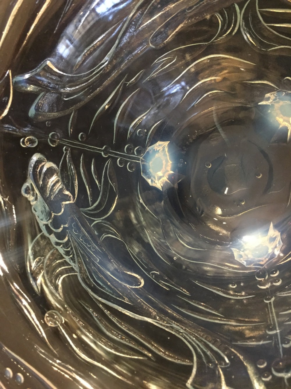 Joblings English Art Deco Opalescent 