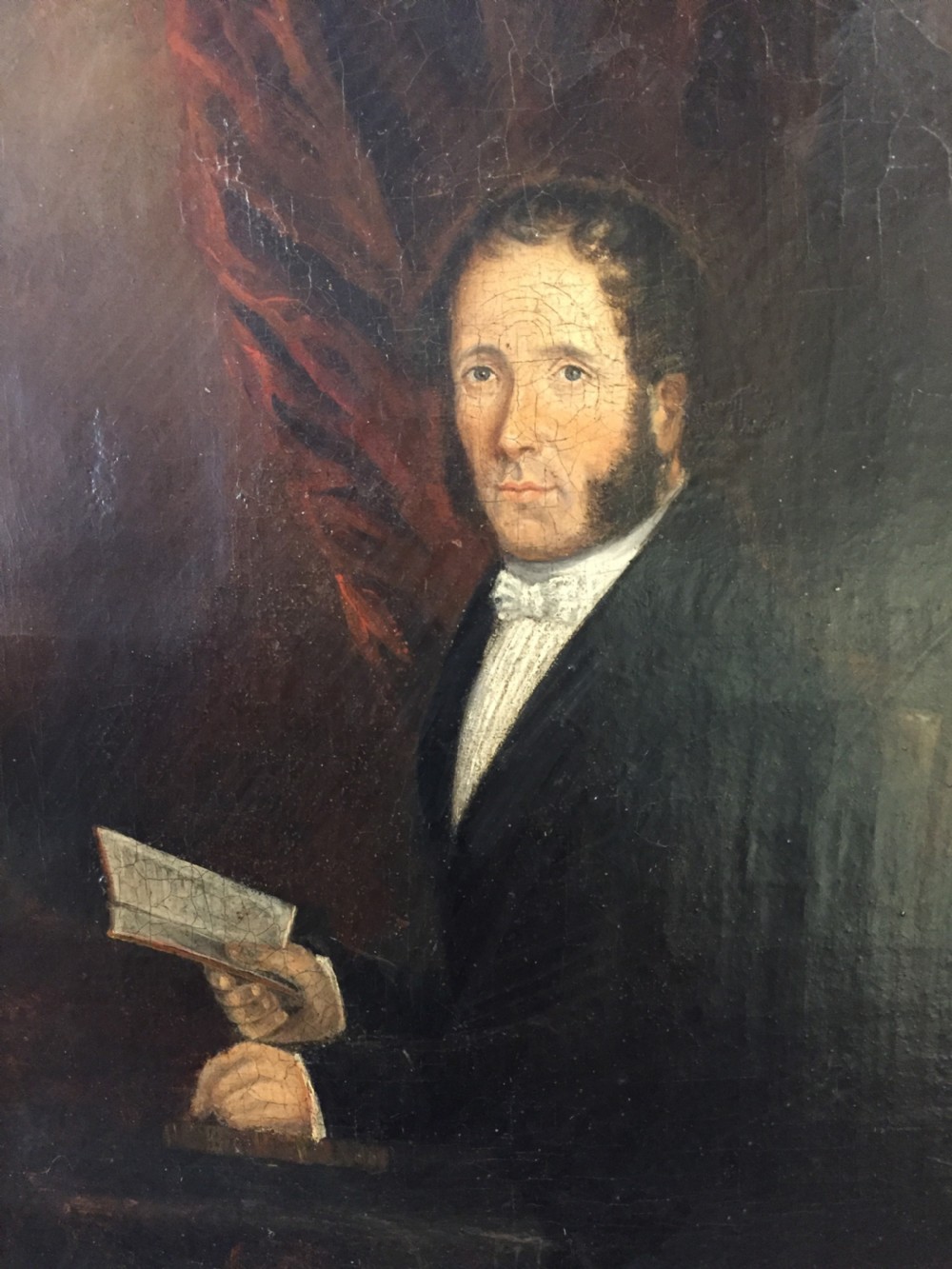 Victorian Oil Portrait of a Victorian Gentleman c.1880 View II