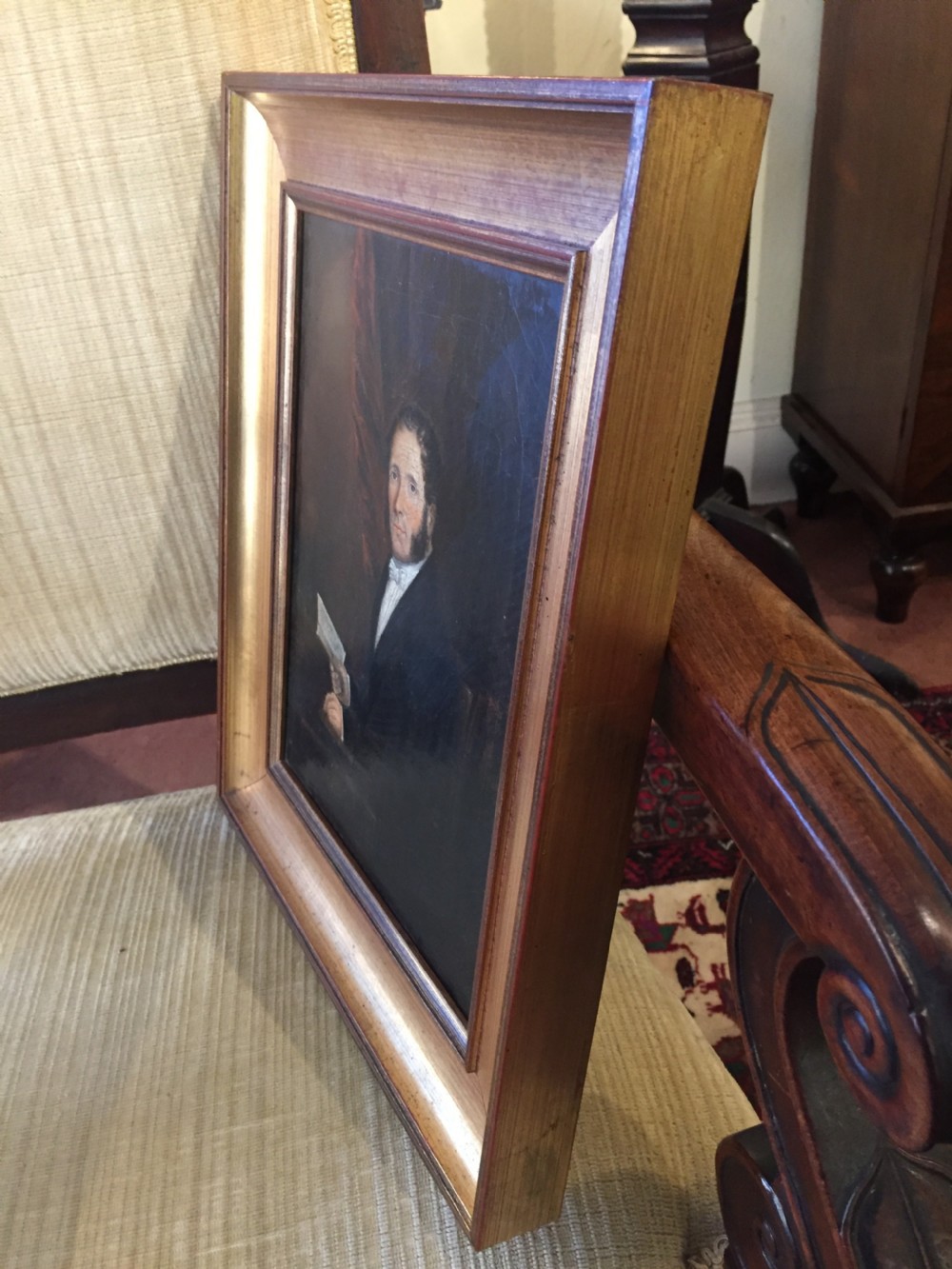 Victorian Oil Portrait of a Victorian Gentleman c.1880 View IX