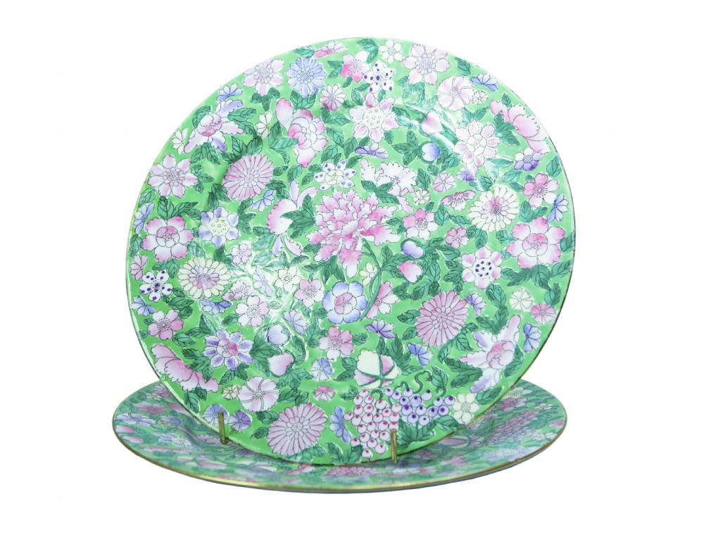Pair of Chinese Plates c.1920