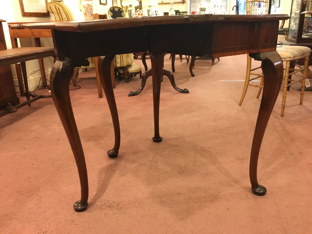 Antique Mahogany Turn-Over 