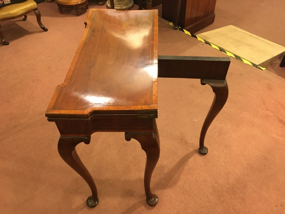 Antique Mahogany Turn-Over 
