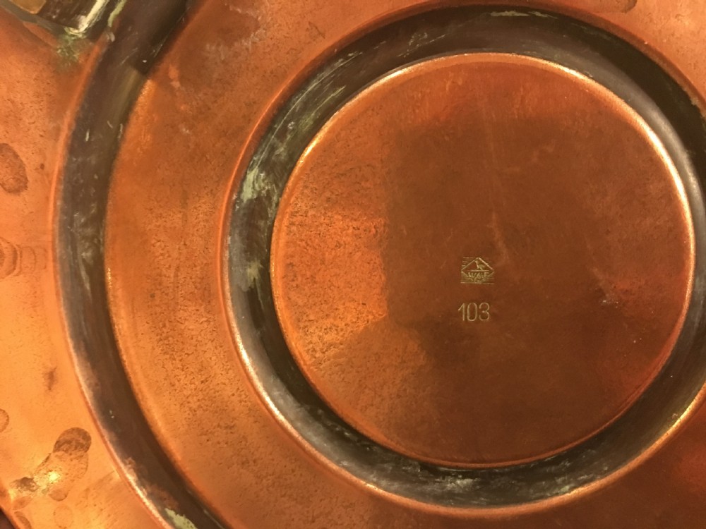 W.M.F Matching Copper Ice Pale and Ice Buckets Early 20th Century View IV