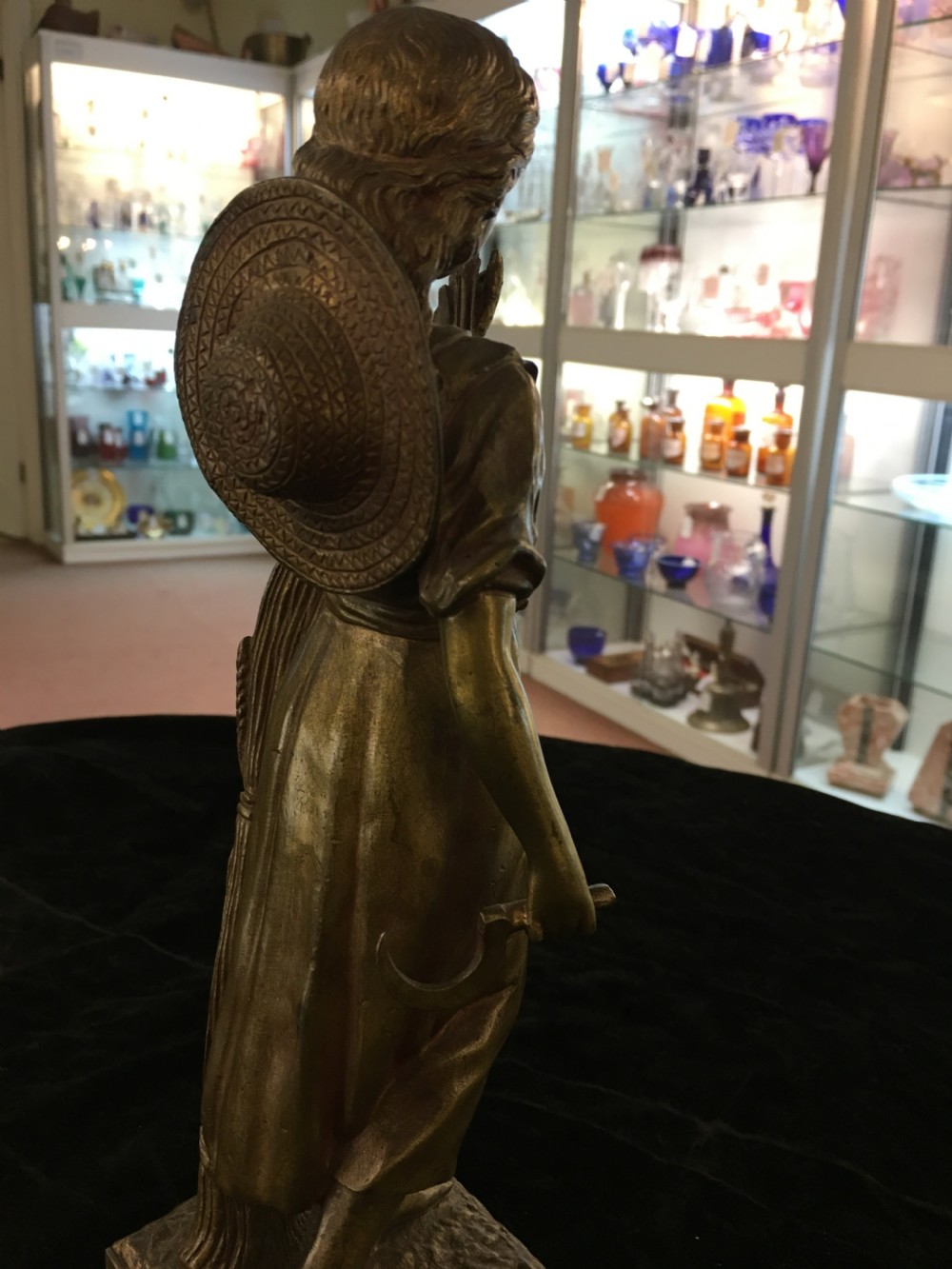 Art Nouveau Bronze Figure c1900 View IV