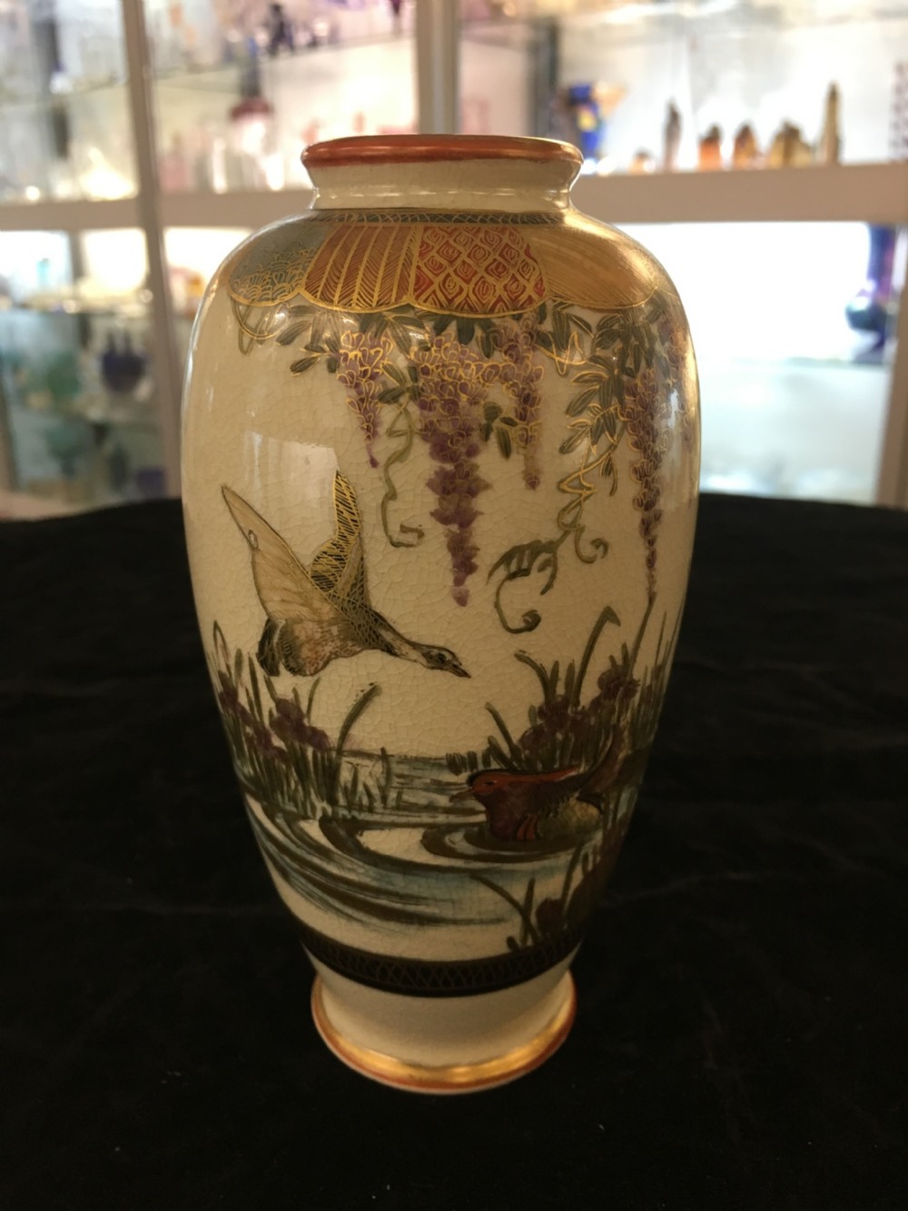 Finely Decorated Satsuma Vase Late 19th Century