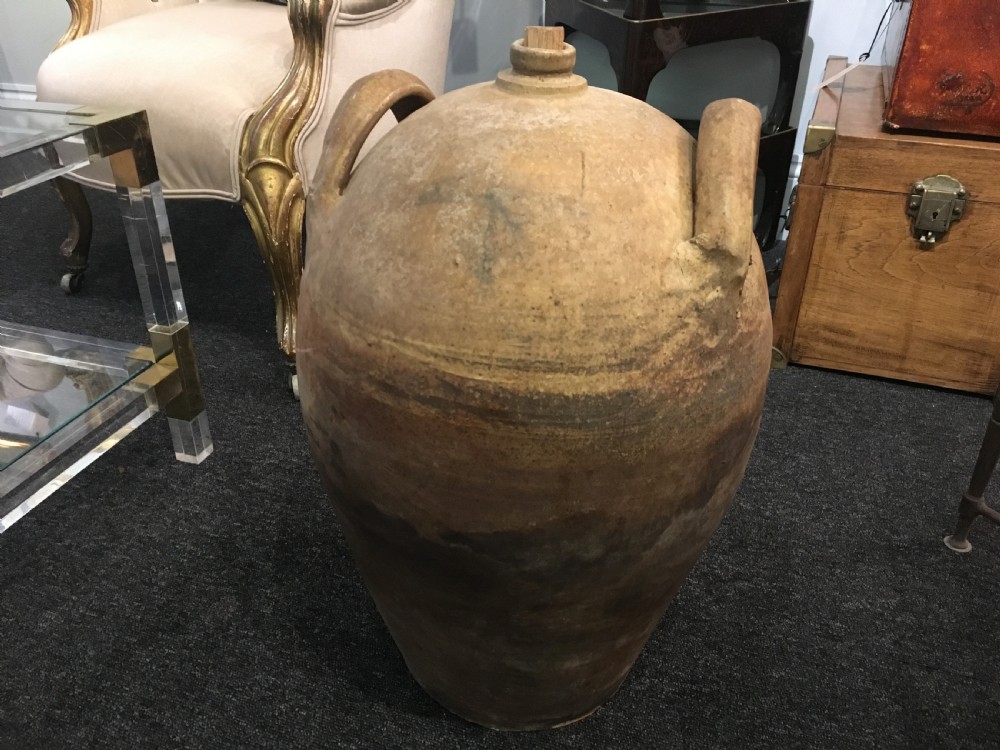 Pair of Original French Oil Pots View III