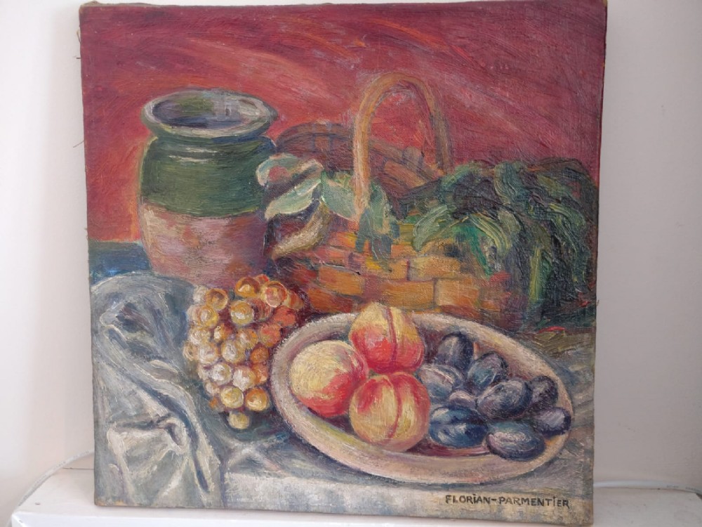 Florian Parmentier French Still Life of Fruit C19th