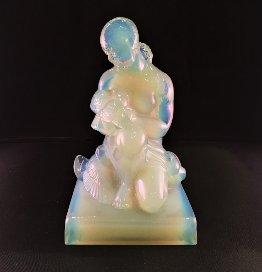 Sabino Art Deco Lady With Doves