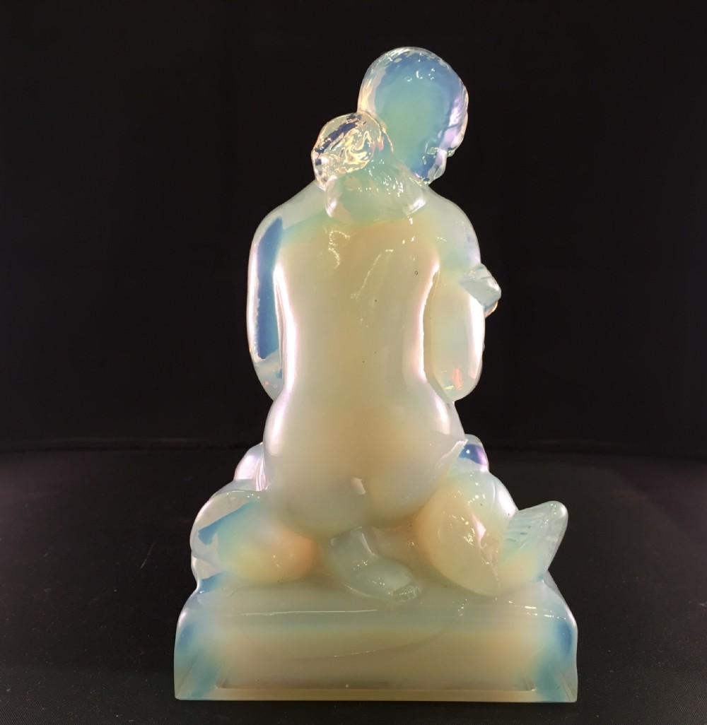 Sabino Art Deco Lady With Doves View IV