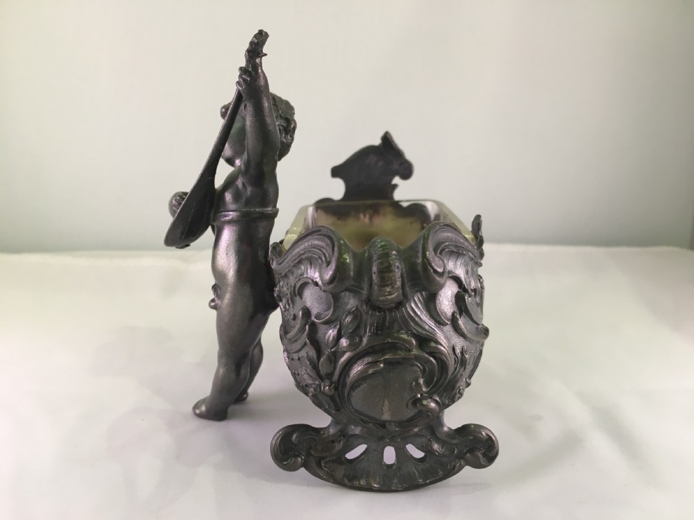 WMF Art Nouveau Cherub & Cradle View III