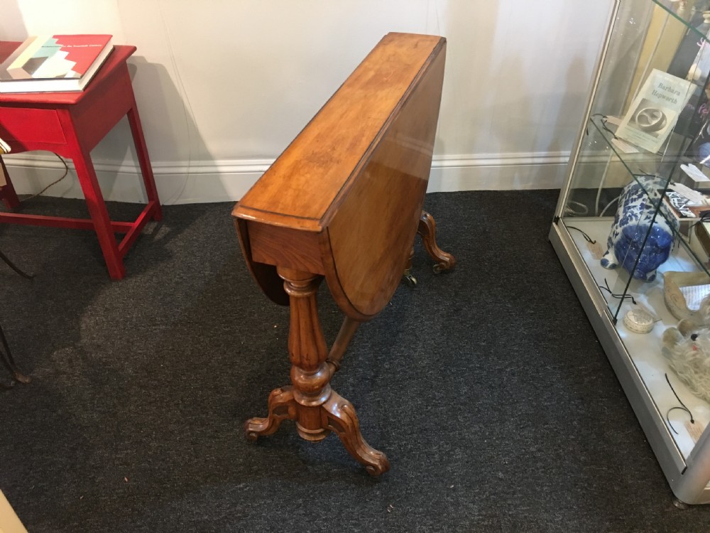 Victorian Mahogany Supper or Breakfast Table c1870 View IV