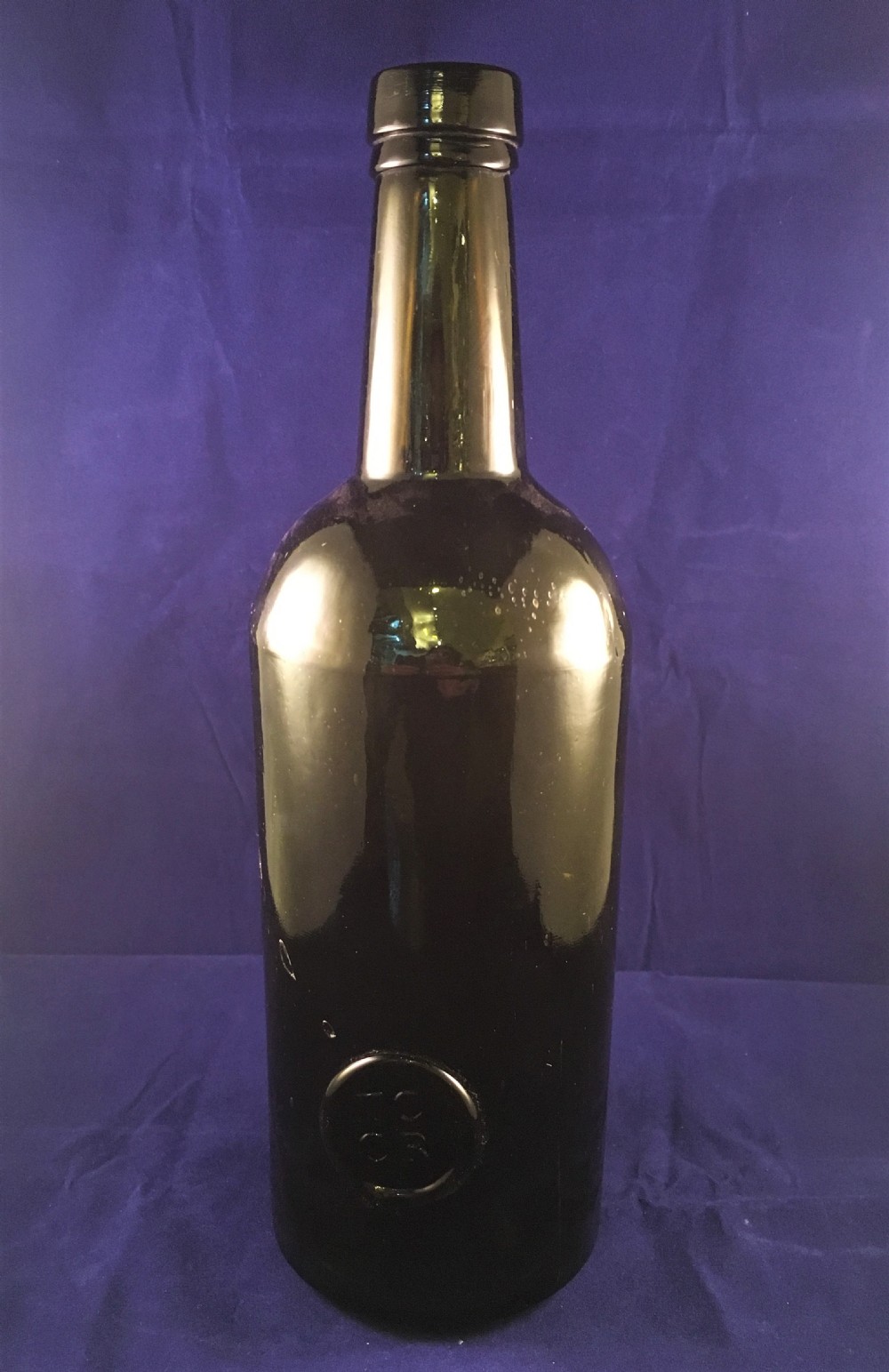 TCCR Sealed Bottle Dark Green Colour C19th