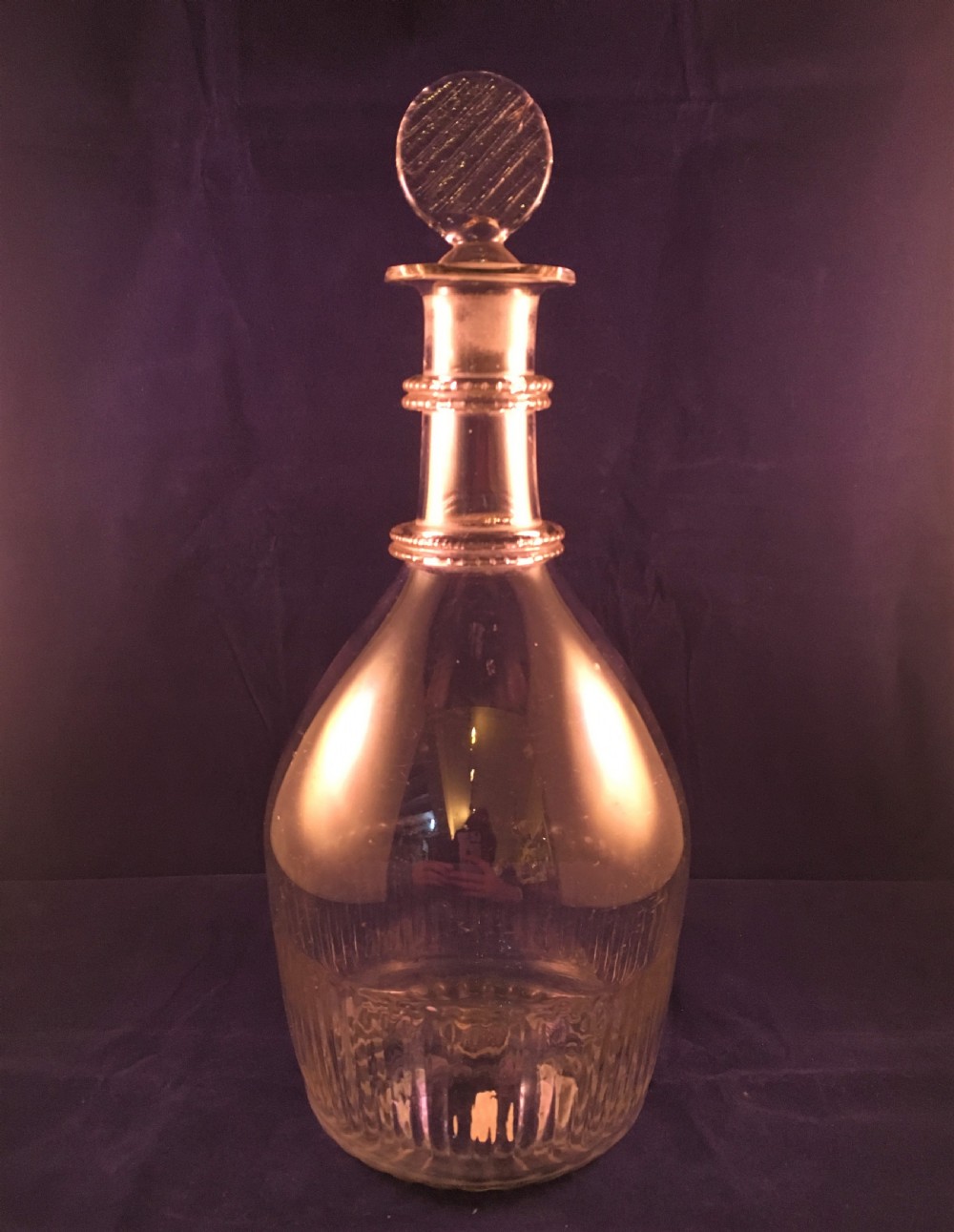 Irish Decanter early C19th View II