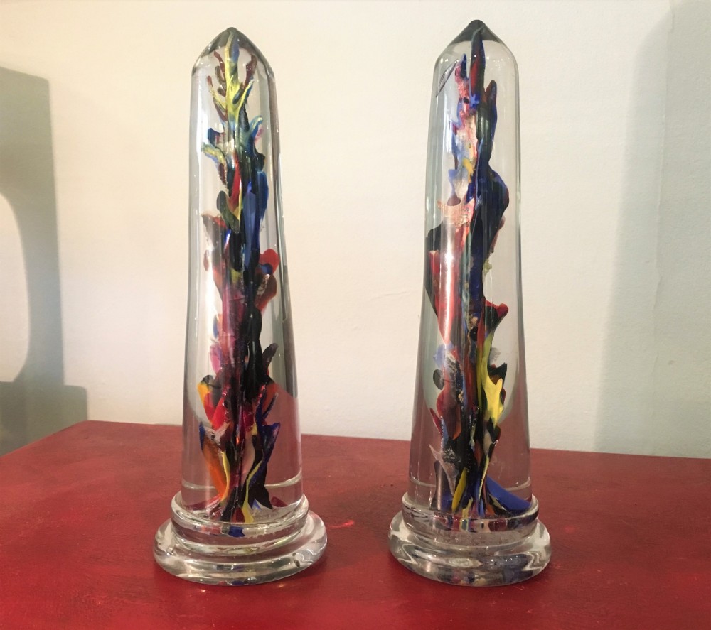 Pair of French Paperweights C19th