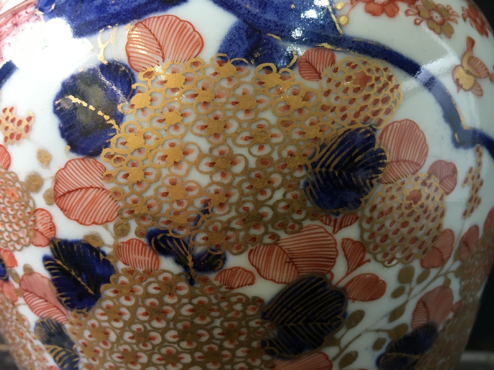 Meiji Period Imari Vase | Hydrangea in Jardiniere C19th View IV