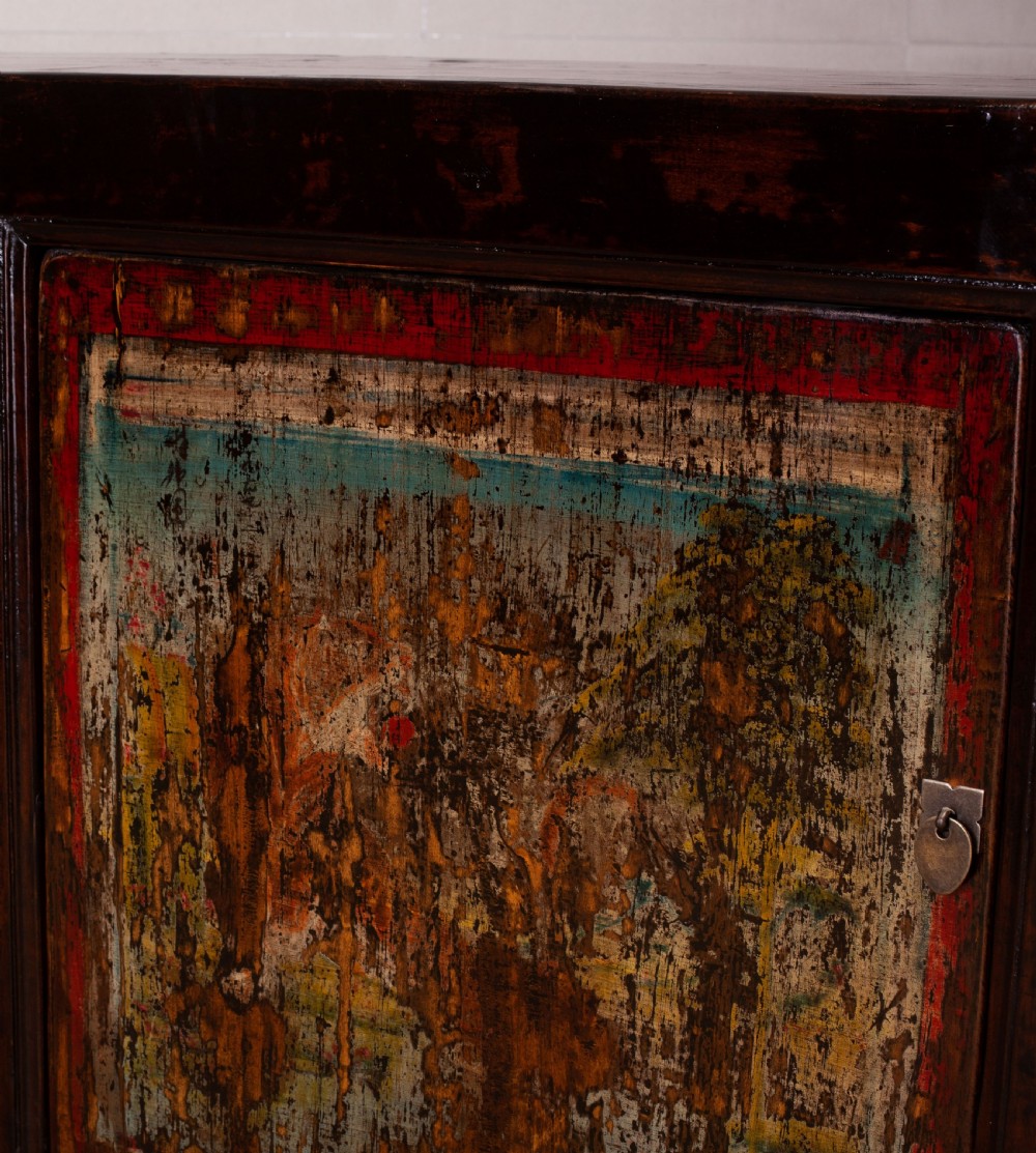 Shanxi Painted Cabinet 3 Doors View VII