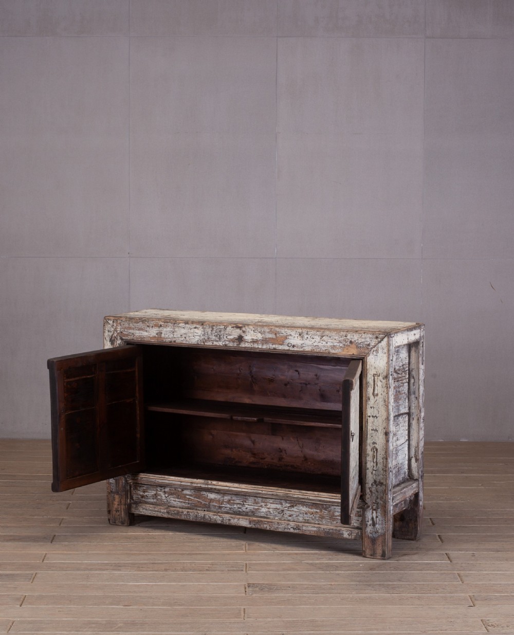 Shanxi Cabinet 2 Doors White View III